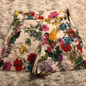 Zara Floral Shorts